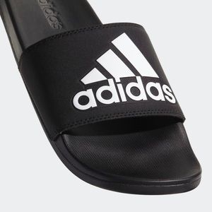 ⚡️ NWT ⚡️ Adidas Adilette Cloudfoam Logo Slides